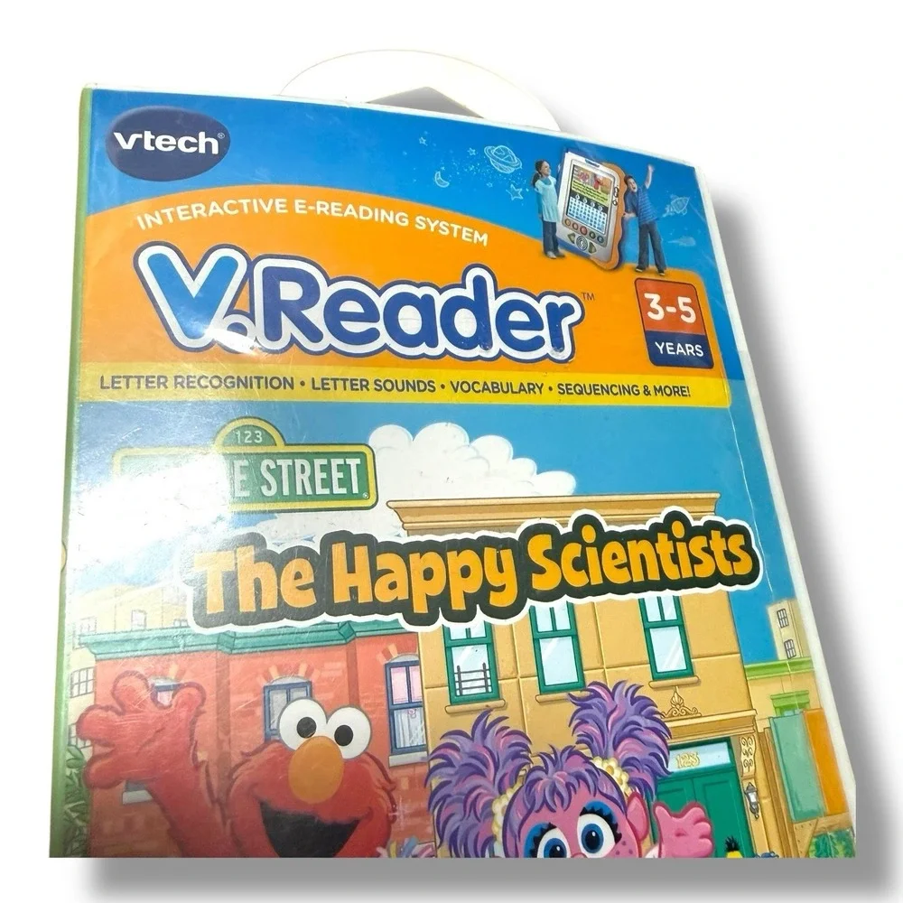 Animated E-book Reader‎ by VTech: The Happy Scientists (V.Reader) NEW SEALED PKG